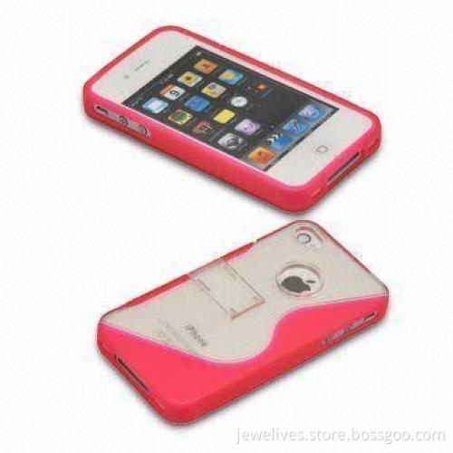 Hard Case for Apple's iPhone 4G, Made of TPU and PC